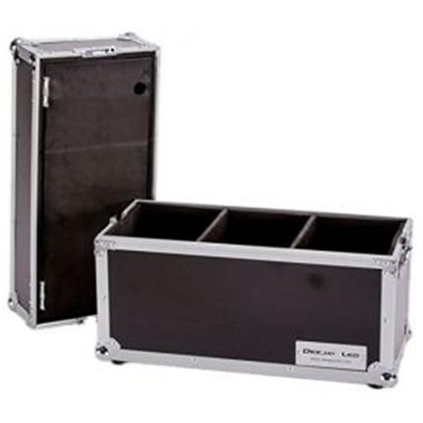 Micro 100 DeeJay TBHMIC18S Fly Drive Case Microphone Case for 18 Mics with Storage Compartment TBHMIC18S